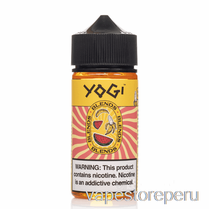 Vape Sin Nicotina Peru Plátano Sandía Hielo - Yogi Blends - 100ml 0mg